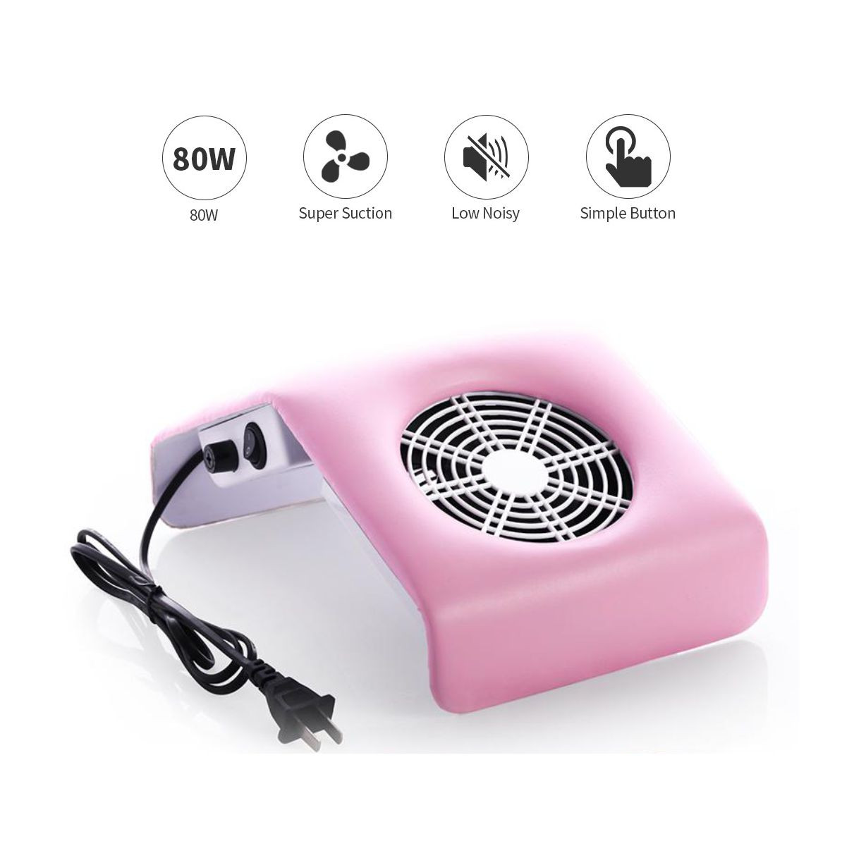 Miniatura 5 de Ventilador Extractor Polvo Uñas manicura